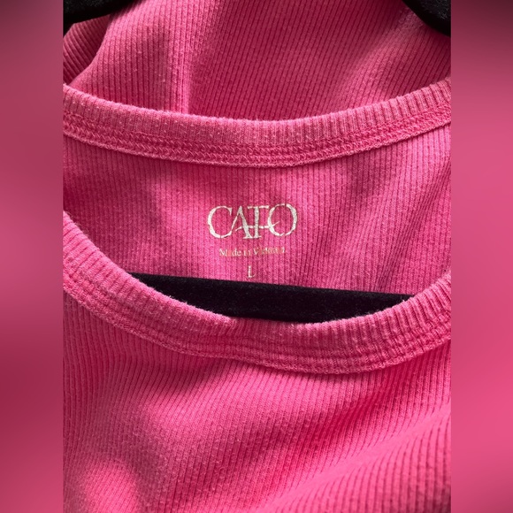 Pink Cato brand tank top - Picture 4 of 4